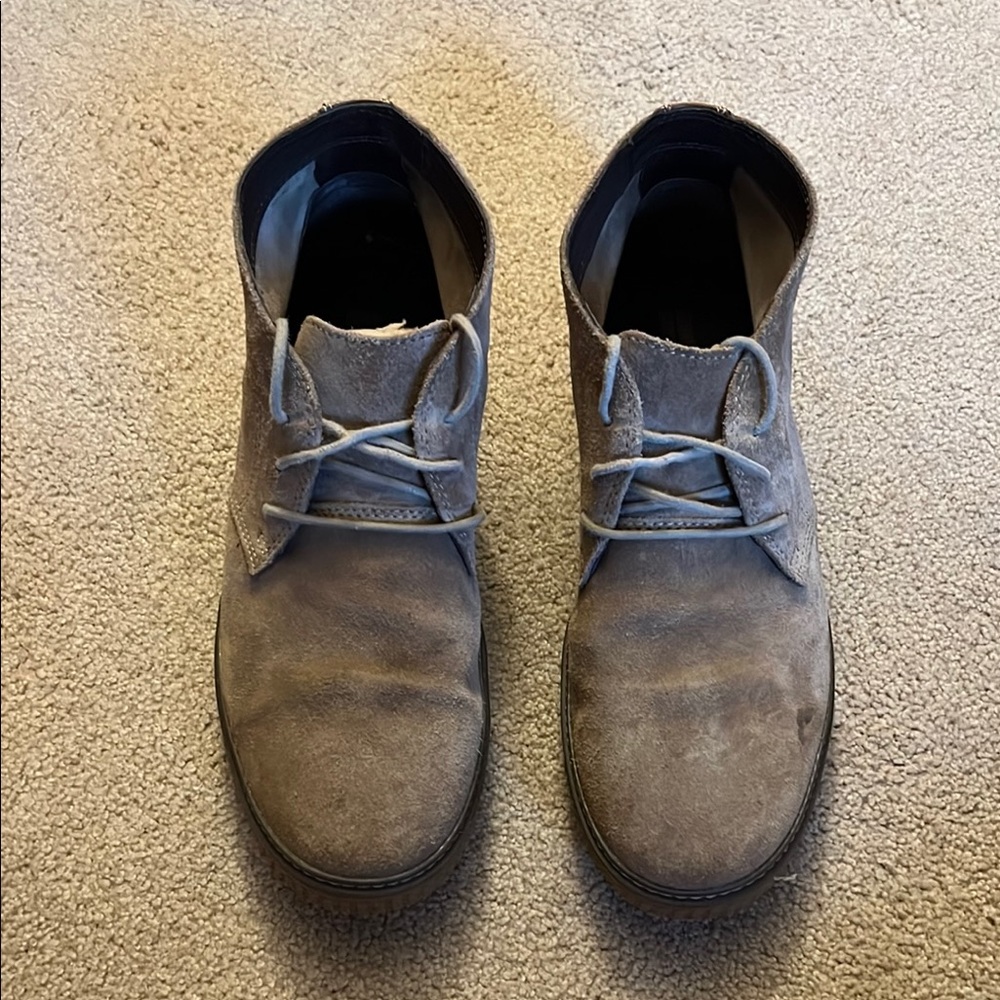 Johnston & Murphy Wallace Chukka Boot Mens Brow Suede